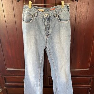 Pilcro Button-fly Boot cut Jeans